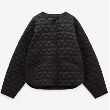 ZARA 하트 퀼팅 자켓 XS