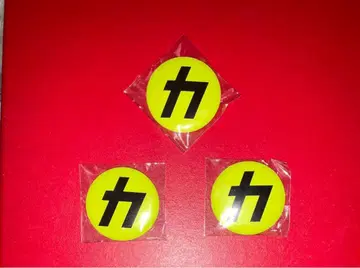 3개 캔뱃지 SnowMan 음고지신