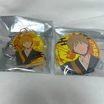 체인소 맨 덴지 캔뱃지 아크릴 키링