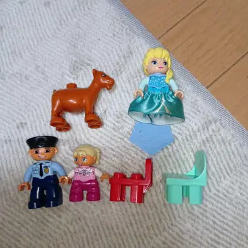 레고 엘사 덤 듀플로 피그 프린세스 안나