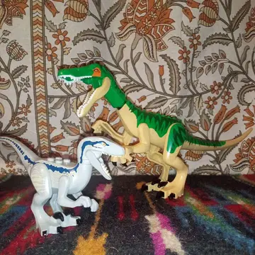 [ 한정 세일 가격 ] LEGO 쥬라기 월드 바리오닉스 & 블루 세트