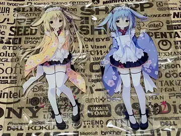 시라타마 아마이로 쇼콜라 아크릴 스탠드 카구야 미츠키 총 2점