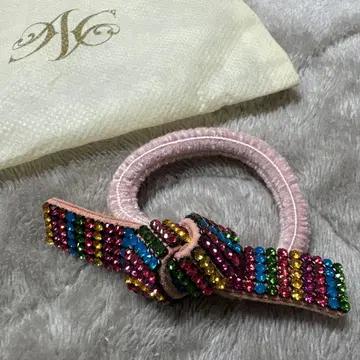 acca 포니 머리끈 브리지트 오드리 스와로브스키