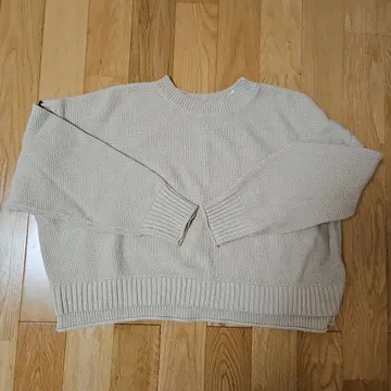 로리즈팜 2WAY 스티치 풀오버 니트