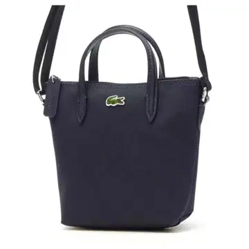 라코스테 2WAY 토트백 네이비