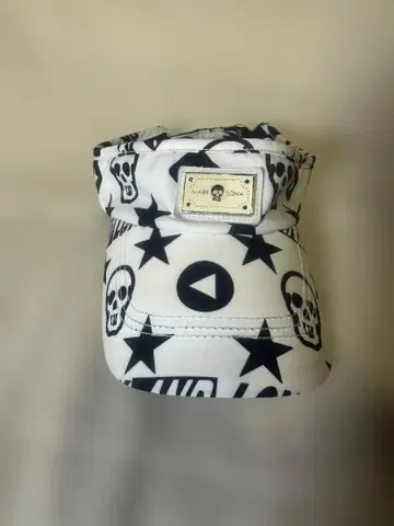 Mark&Lona 스컬 디자인 바이저 화이트