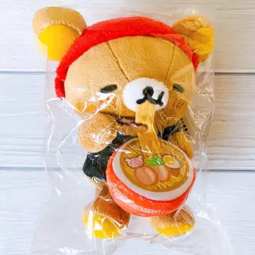 리락쿠마 라면 라면 봉제 인형