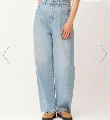 존불 johnbull 커브 데님 새상품급 정가 26400엔