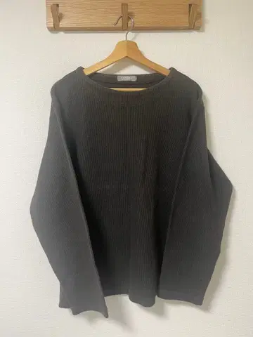 [주말 한정판] [nest robe] 트위스트 더블 페이스 보트넥