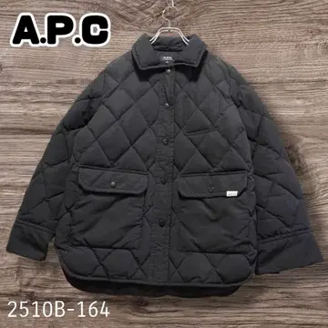 인기 A.P.C 퀼팅 자켓 블랙 여성용 M