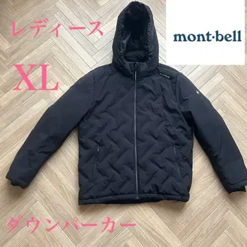 [ 희소 ] 몽벨 다운 후드티 여성용 XL 블랙
