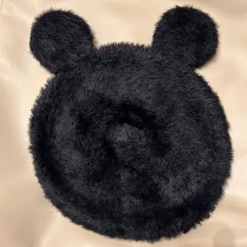 디즈니 베레모 미키 블랙 블랙