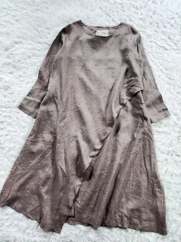 08mab 08맵 롱 원피스 린넨 긴팔