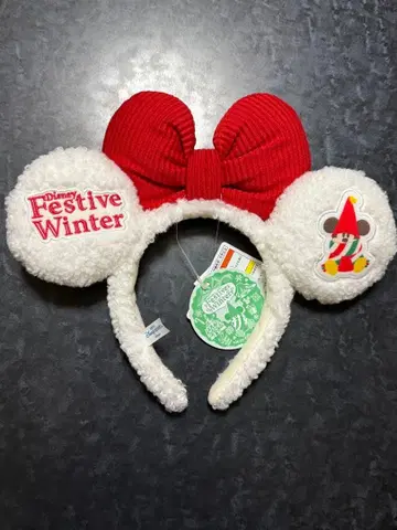 [택 포함 새상품] 릴린링 2023년 머리띠 크리스마스 디즈니