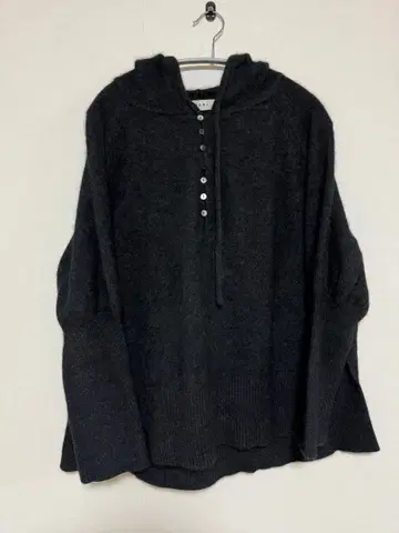 QUWAGI 니트 후드티