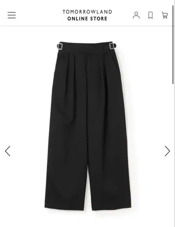 CABaN 울 라이트 개버딘 구르카 팬츠