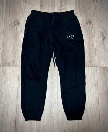 LYFT 맨투맨 팬츠 블랙 사이즈 S
