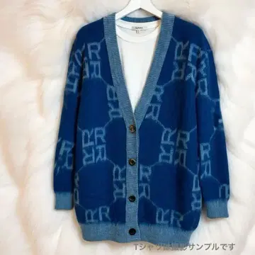 REPLAY 리플레이 샤기 니트 가디건 M 새상품 오버 사이즈