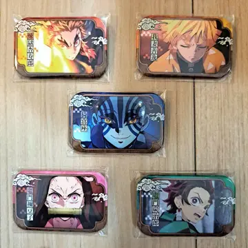 귀멸의 칼날 x 무한열차편 마루카쿠 캔 배지