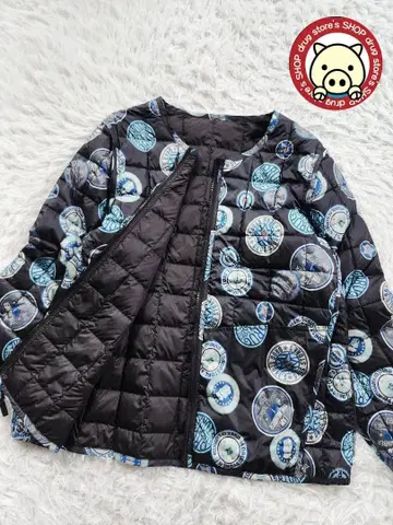 드럭 스토어즈 리버서블 올 패턴 다운 자켓