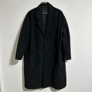 unrelaxing 오버 사이즈 빅 실루엣 체스터 코트