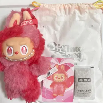[정품] POPMART 라브부 에너지 LABUBU LOVE 빨간색