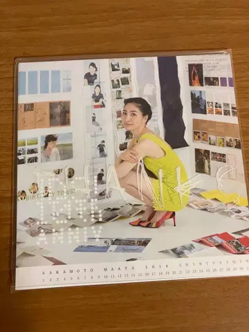사카모토 마아야 2014 캘린더 & IDS! 10th 엽서 5장