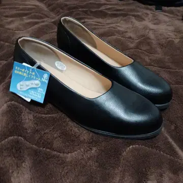 블랙 플랫슈즈 슬립온