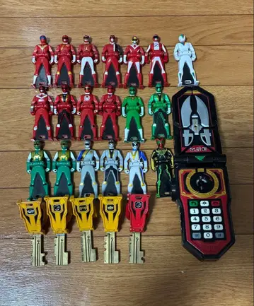 [12/10까지 라스트 가격 인하] 모바이레츠 레인저 키 세트