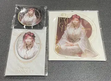 샤롬 아크릴 스탠드 캔뱃지 태국 중국 무기미래