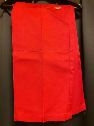 Dickies 멕시코제 워크 팬츠 레드