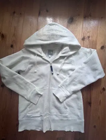 THE NORTH FACE 풀 집업 후드티 화이트