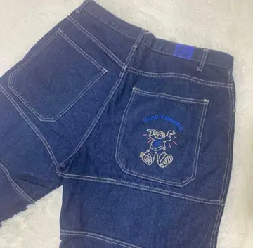 [ 레어 38 ] School Of Hard Knocks 데님 하프 팬츠