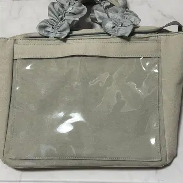 A4 자카마트 다기능 2WAY 핸들 프릴 토트백 이타백