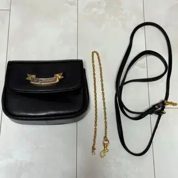 [ MOSCHINO ] 모스키노 블랙 숄더백