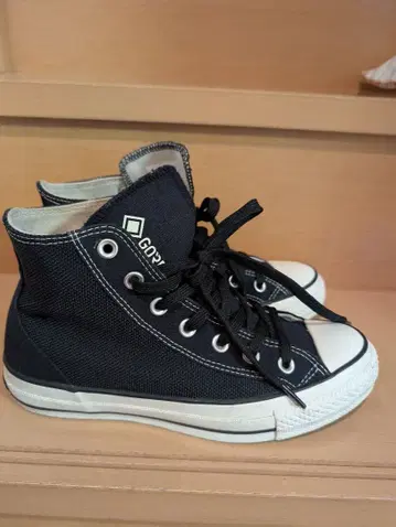 CONVERSE ALL STAR 블랙 하이컷 GORE-TEX 24cm