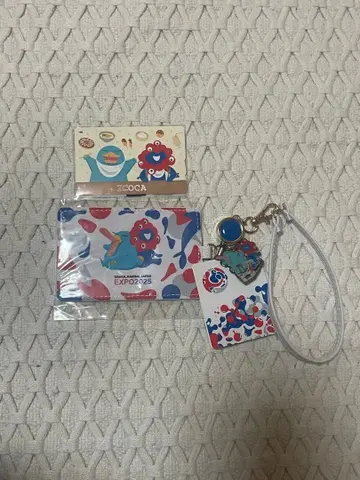 ICOCA 이코짱 미야쿠미야쿠 패스 케이스 오사카 간사이 엑스포 기념