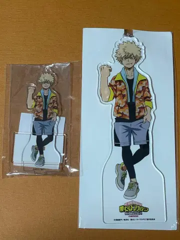 나의 히어로 아카데미아 바쿠고 카츠키 아크릴 스탠드 아크릴 키링 세트