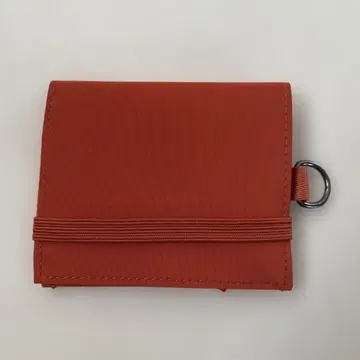 미사용 무인양품 지갑 트래블용 월렛 오렌지