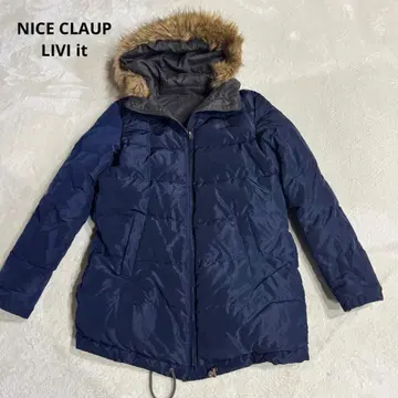 NICE CLAUP LIVI it 퍼 후드 다운 자켓