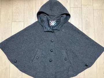 아놀드 파머 새상품급 후드 부착 그레이 판초