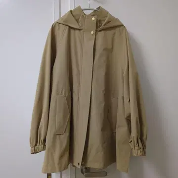 Dessin 후드 부착 마운틴 후드티 베이지 계열