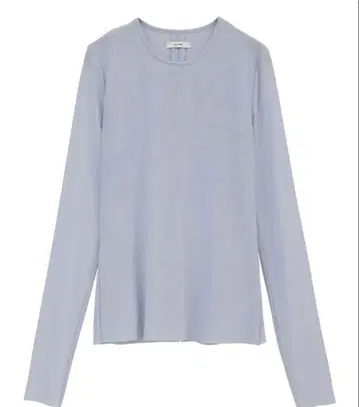 CLANE SHEER MESH CREW NECK TOPS