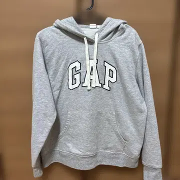GAP 그레이 후드 부착 후드티 L 사이즈