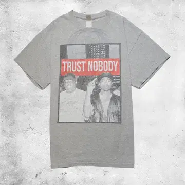 2PAC NOTORIOUS BIG 티셔츠 L 사이즈 HIPHOP