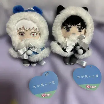 빛이 죽은 여름 피코누이 마스코트 2체 세트 산타 의상 포함
