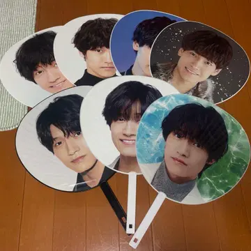 사노 아키야 7장 부채 세트