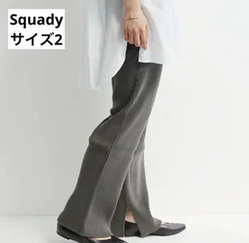 Squady 스카디 리브 팬츠 사이즈 2