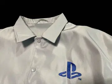 PlayStation 나일론 자켓 실버 그레이 XL