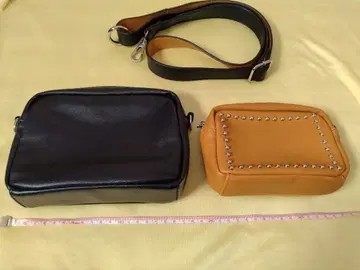 OZOC 3way 숄더백 (블랙&베이지)